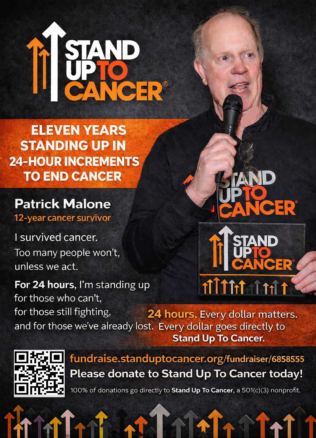 Cancer survivor, Air Force veteran launches 12th annual 24-hour fundraiser at Pork Barrel BBQ