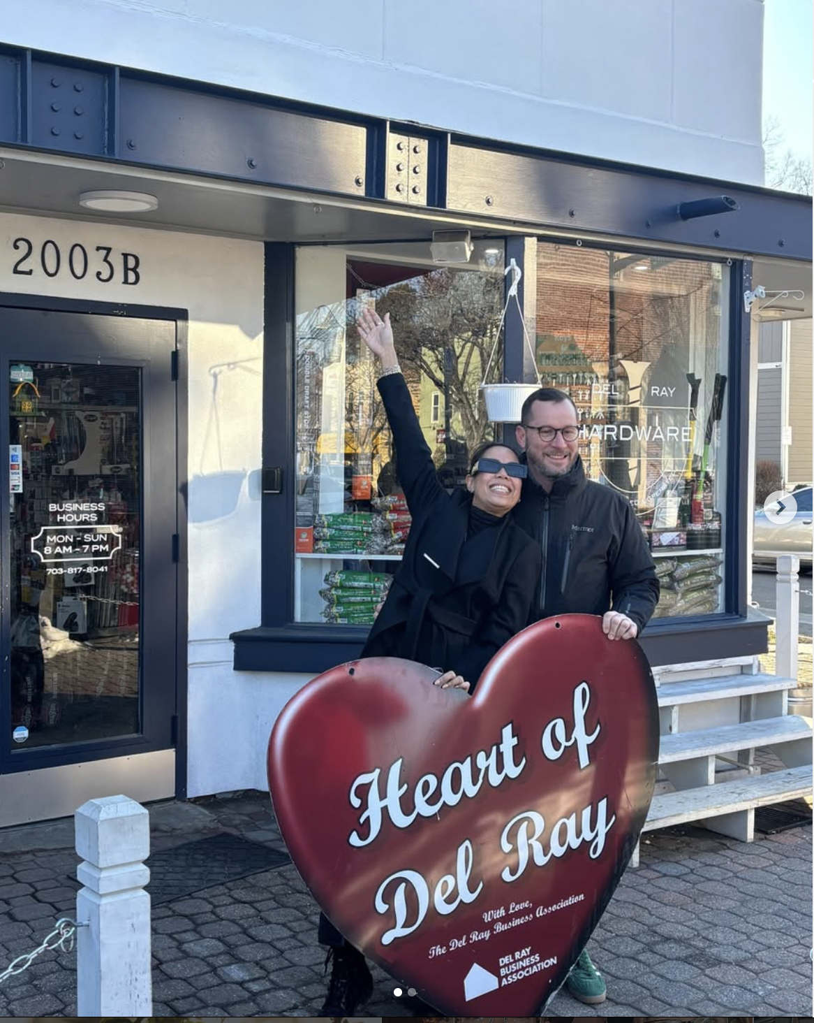 Del Ray Hardware wins 2026 Heart of Del Ray Award