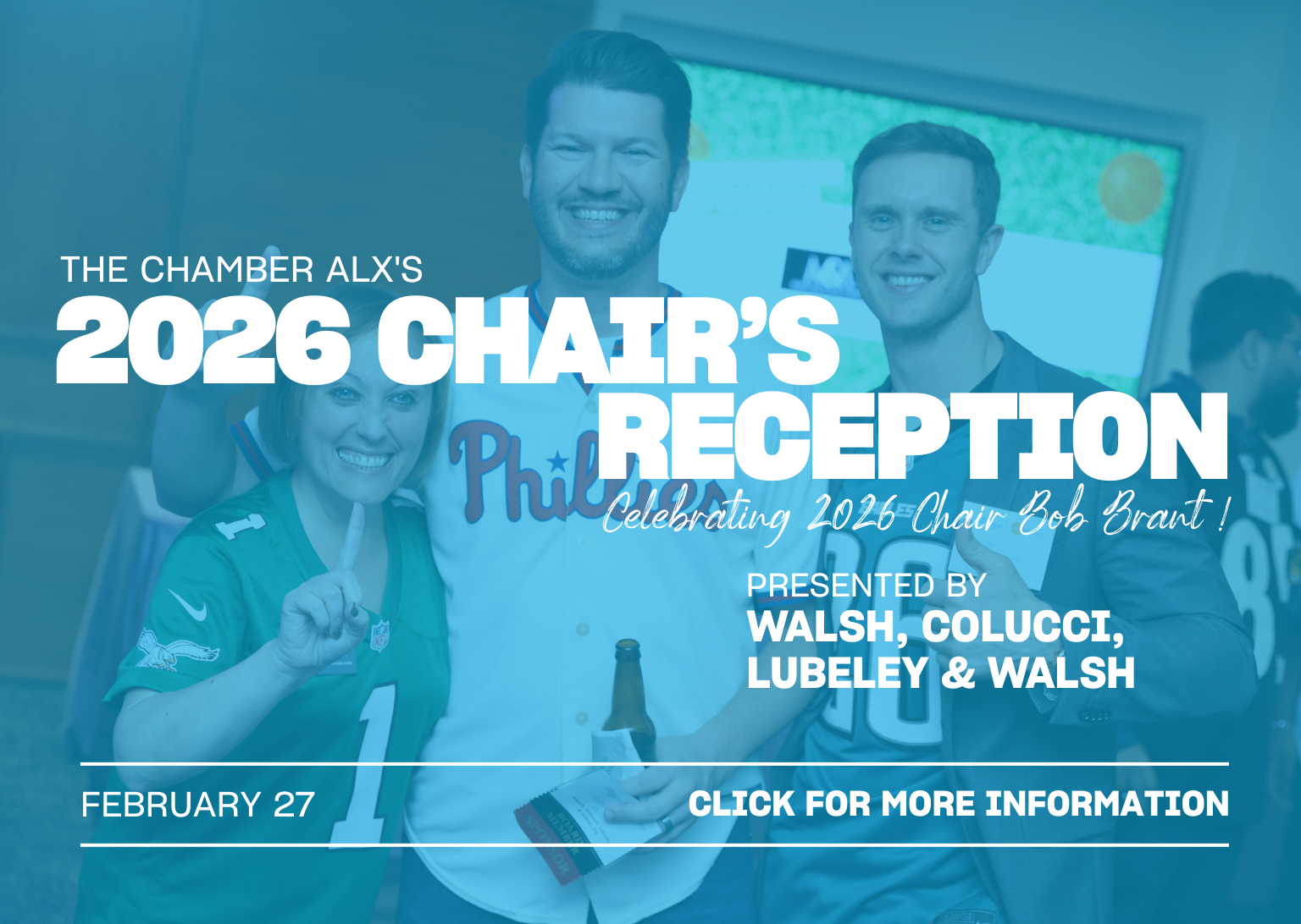 Chamber ALX's Chair's Reception returns Feb. 27 at Aslin Beer Co.