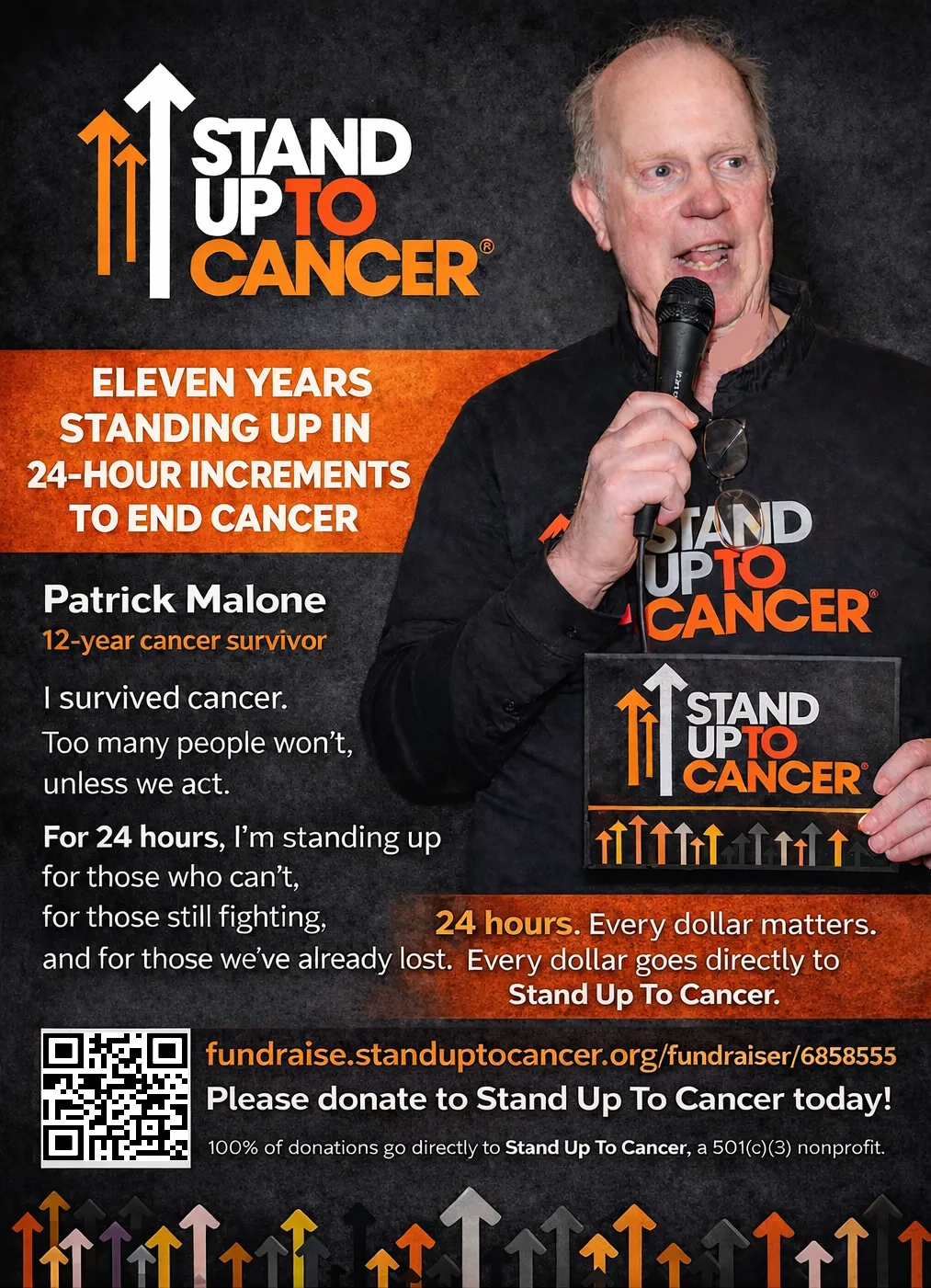 Cancer survivor, Air Force veteran launches 12th annual 24-hour fundraiser at Pork Barrel BBQ