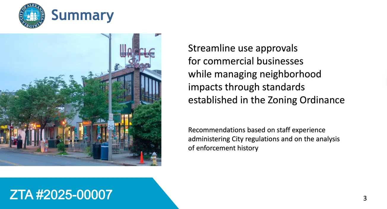 Alexandria Planning Commission approves zoning changes to streamline business approvals