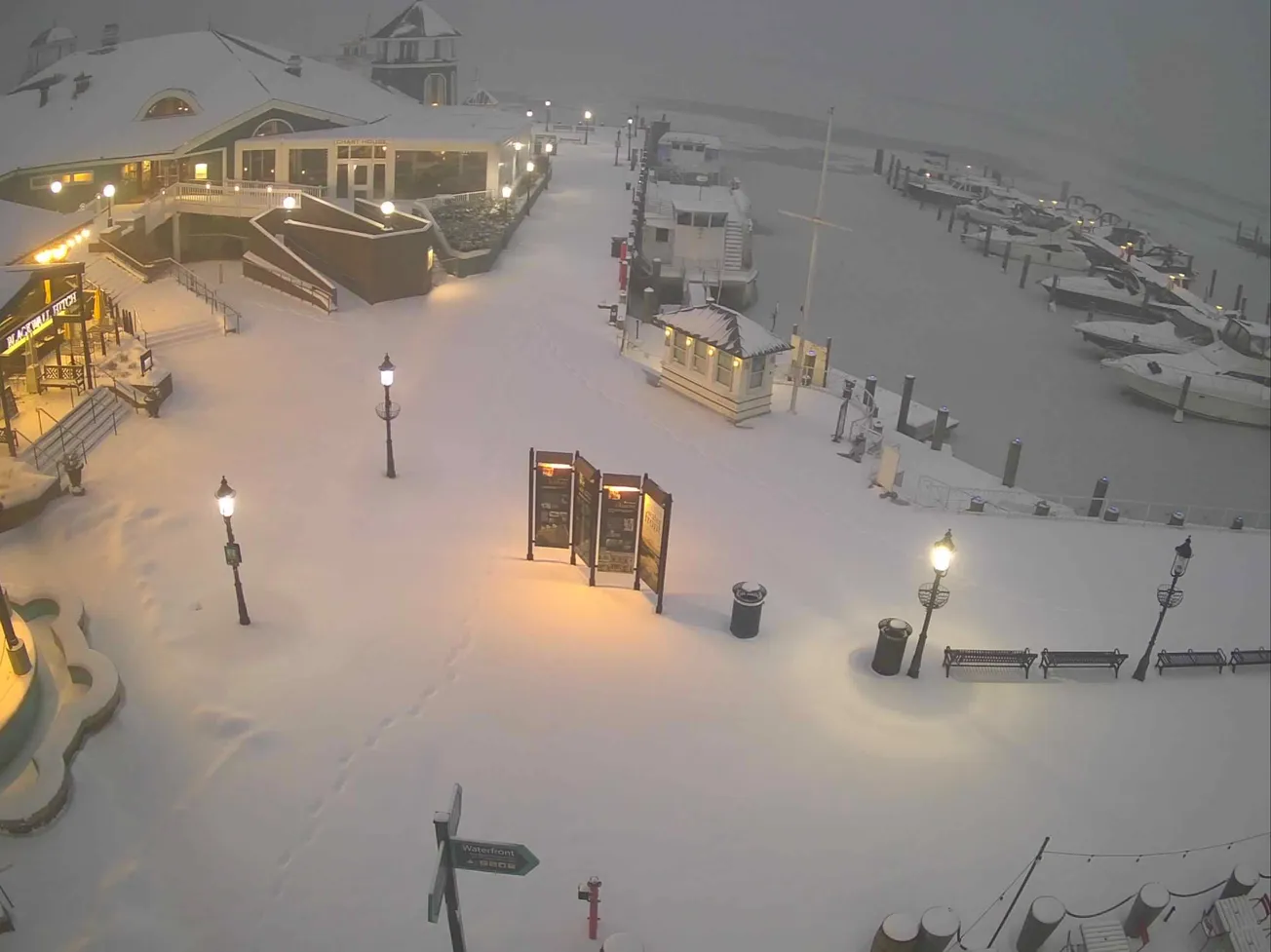 Heavy snow blankets Alexandria as winter storm continues