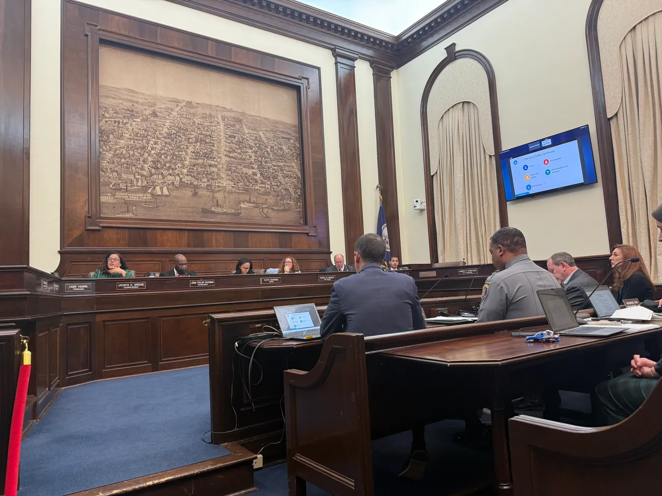 Council sides with police union on wages in impasse hearing, directs staff to consider reducing authorized force