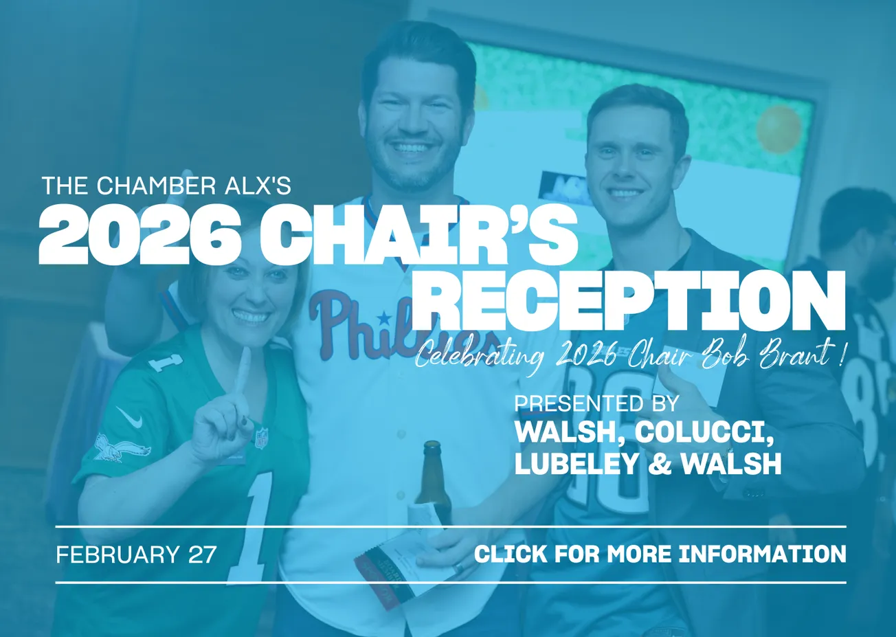 Chamber ALX's Chair's Reception returns Feb. 27 at Aslin Beer Co.