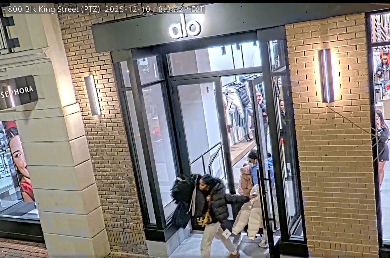 Alexandria police arrest one, seek two others in $8,000 retail theft on King Street