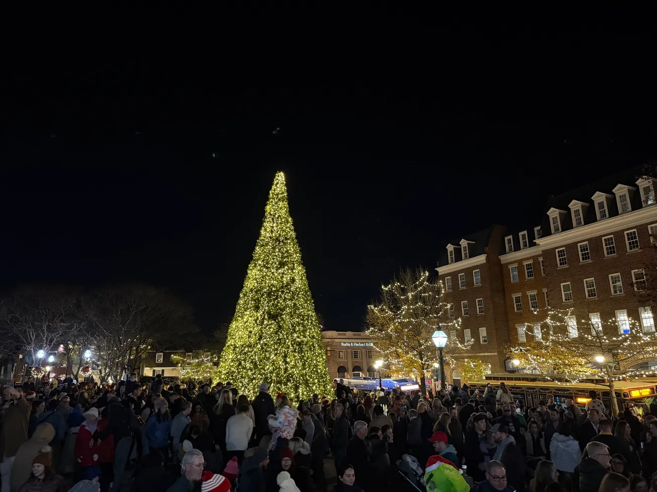 Thousands gather as Alexandria lights up for the holidays