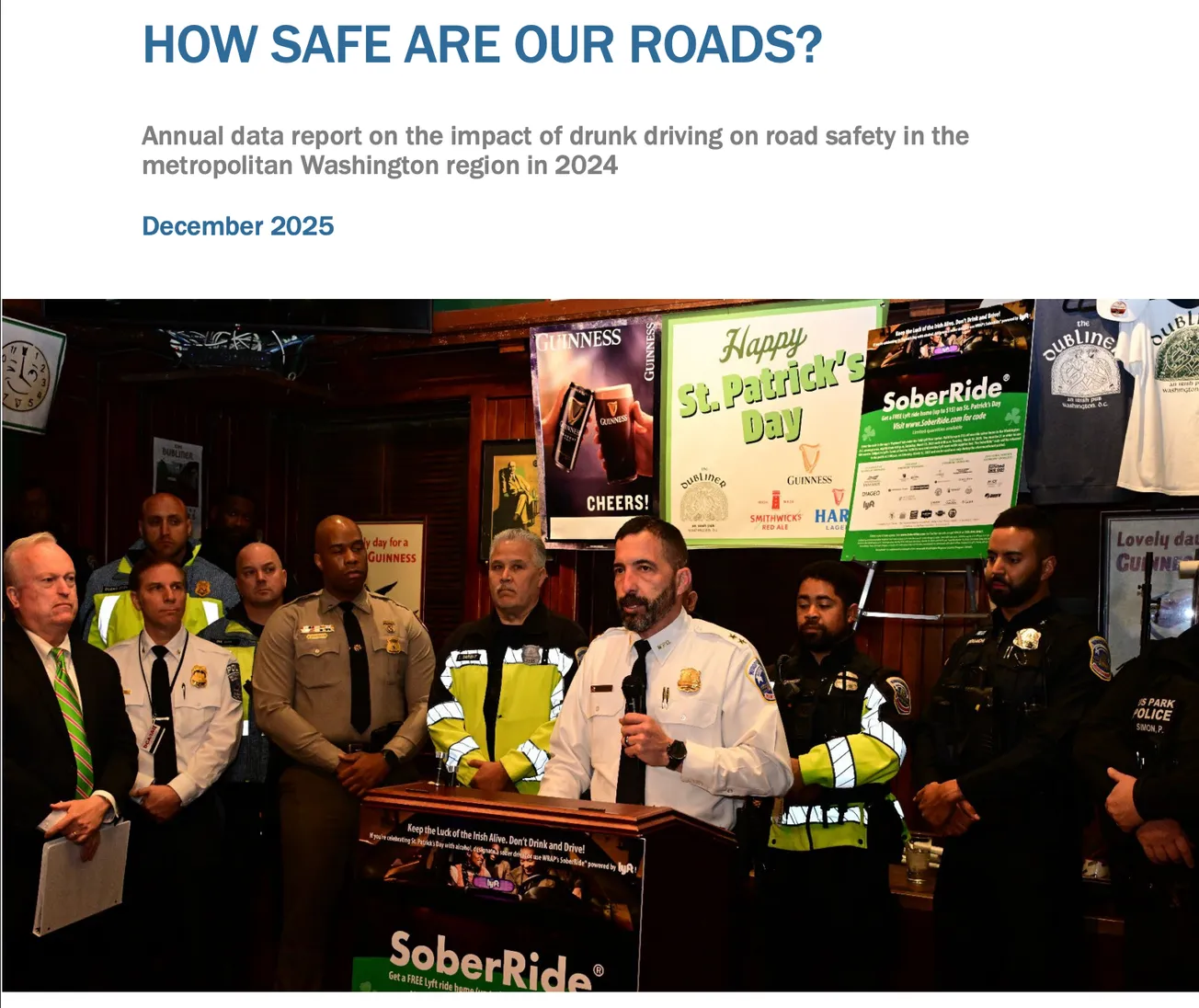 Report: Regional alcohol-impaired traffic deaths fell 26% in 2024