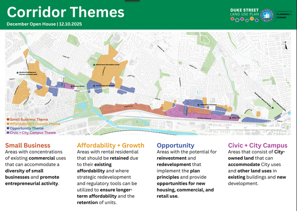 Alexandria planners to host fifth Duke Street land use meeting Wednesday