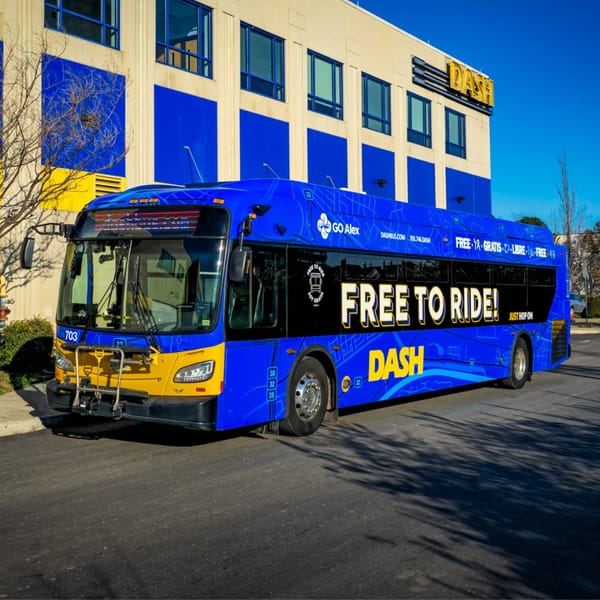 DASH ridership soars 40% above pre-pandemic levels