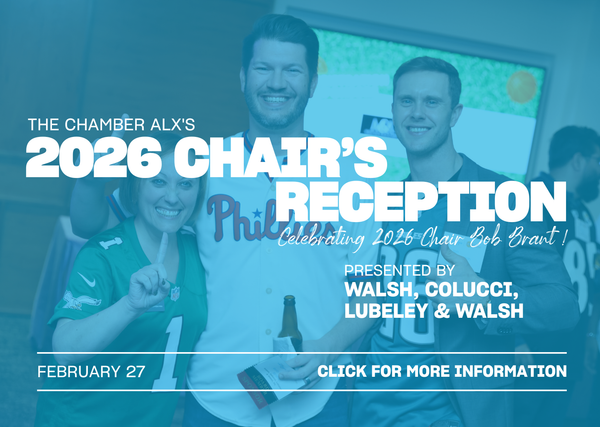 Chamber ALX's Chair's Reception returns Feb. 27 at Aslin Beer Co.