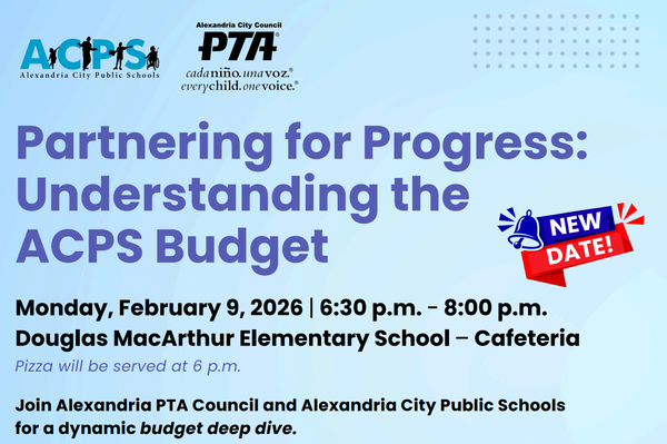 PTAC, ACPS to host budget forum Feb. 9 as FY 2027 cycle kicks off
