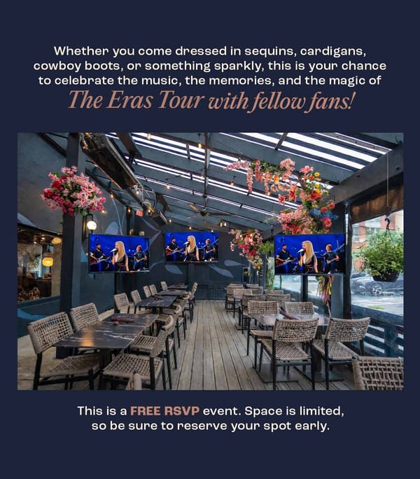 Royal Restaurant to host Taylor Swift 'Eras Tour' watch party for Alexandria Swifties